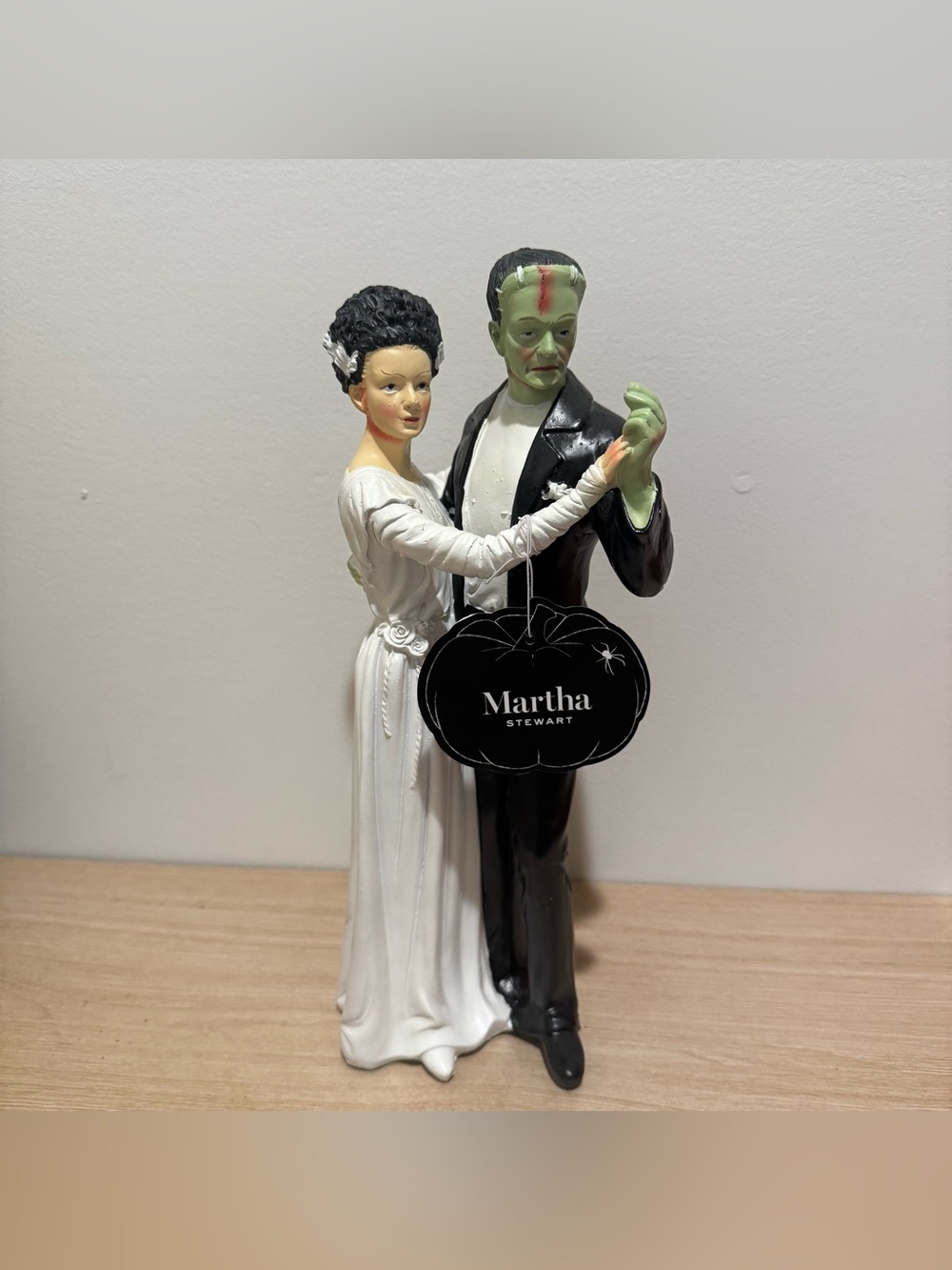 Martha Stewart Frankenstein Couple Figurine